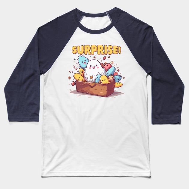 Just a Surprise Baseball T-Shirt by Dmytro